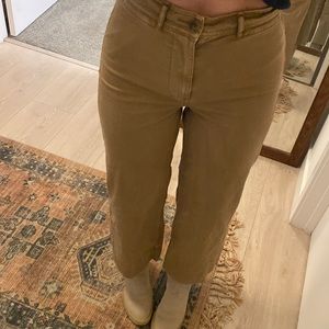 Everlane khakis size 2 wide leg